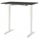 Computer desk IKEA BEKANT 120x80 cm with adjustable height Black, white 892.822.42