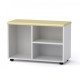 Shoe cabinet Kompanit TO-18 Alba (70x30x46.5 cm)