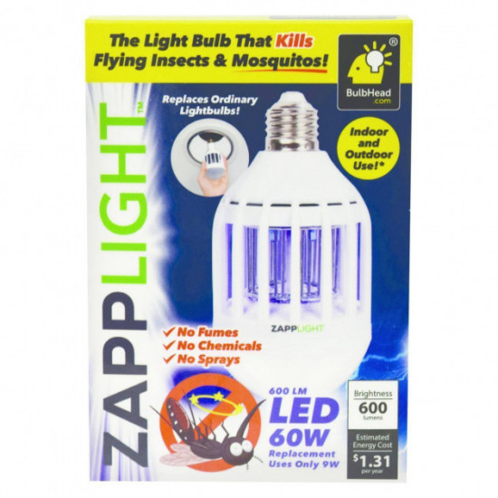 Світлодіодна лампа від комарів Zapp Light LED LAMP