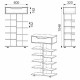 Тумба під взуття KOMPANIT ТО-15