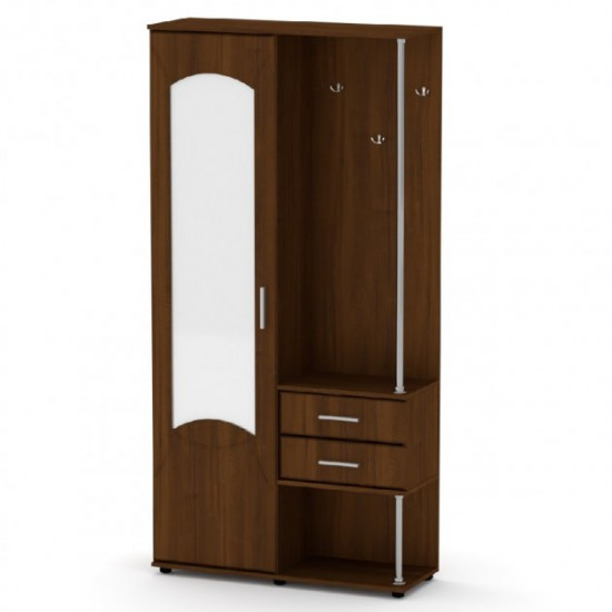 Hallway KOMPANIT Nadezhda MDF Walnut Ecco