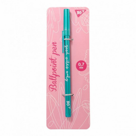 Ballpoint pen Yes Happy pen 1 piece turquoise (411939)