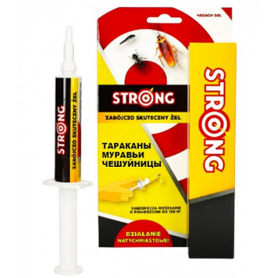 Гель STRONG від лусочниці (чешуйниці) та тарганів 10г