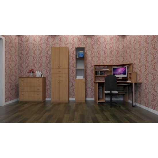 Wardrobe with drawers Kompanit KSh-11 sonoma oak