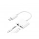 Adapter 2 in 1 adapter Lightning headphone jack 3.5 mm