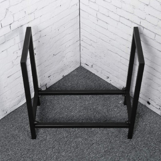 GoodsMetall metal firewood rack in Loft style 600x600x300 DK19