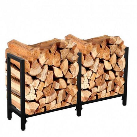 GoodsMetall metal firewood rack in Loft style 1200x610x350 DK21