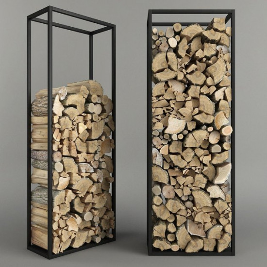 GoodsMetall metal firewood rack in Loft style 1800x800x300 DK10