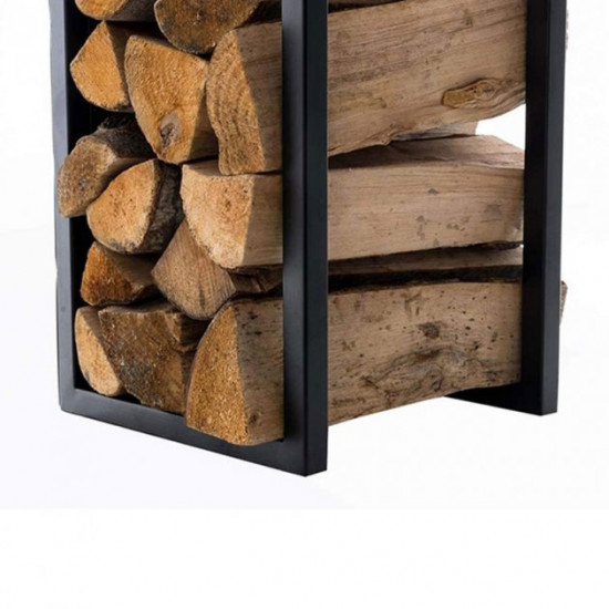 GoodsMetall metal firewood rack in Loft style 1400x300x250 DK20