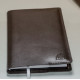 Cover for VDAR diary made of genuine leather A5 150x210x30 mm Brown (V212)