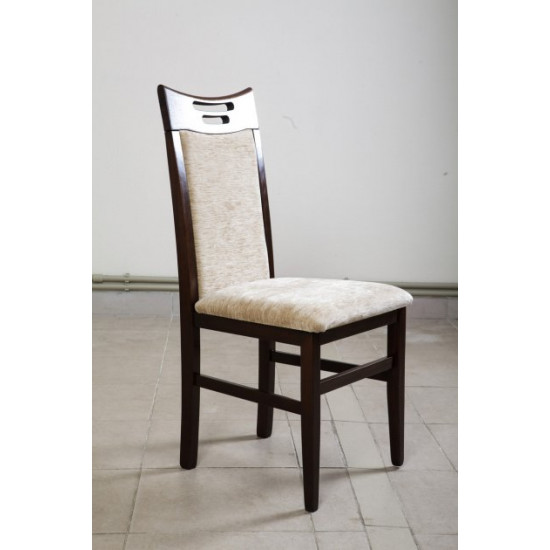 Wooden dining chair Mix furniture Yulia dark walnut