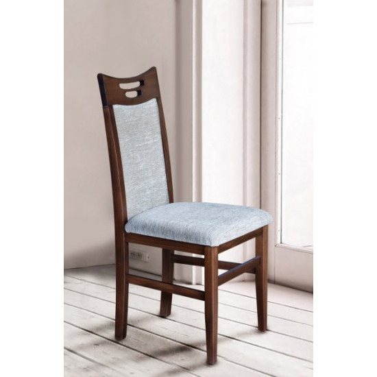 Wooden dining chair Mix furniture Yulia dark walnut