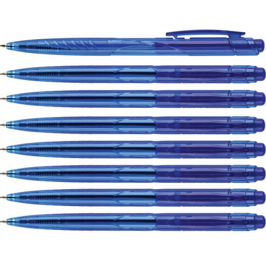 Automatic ballpoint pen Centrum Point Blue 0.7 mm x 8 pcs (880668) (2000998451462)