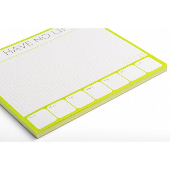 Desktop notepad Yabuda Have No Limits (English) 60 pages 24x21.5 cm