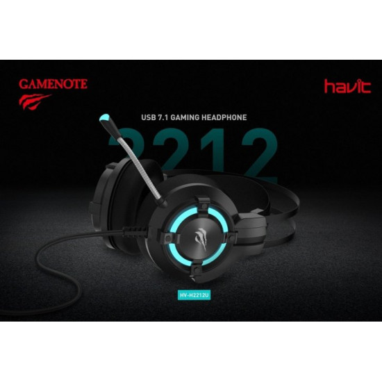  Наушники игровые HAVIT HV-H2212U GAMING