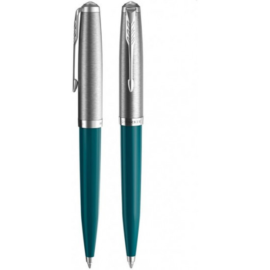 Ручка кулькова Parker Parker 51 Teal Blue (55 332)