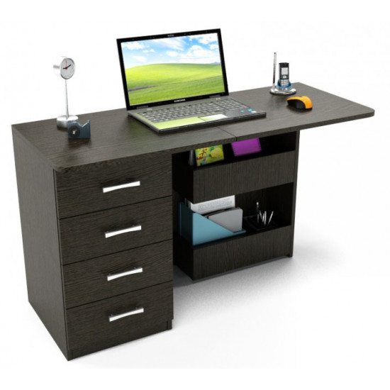 Transformable laptop table Caliban Comfy-Home wenge