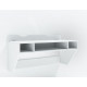 Hanging computer desk AirTable-II Mini Comfy-Home white