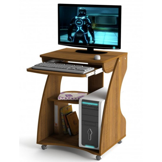 Computer desk Davos SDK-4 Comfy-Home walnut