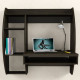 Wall mounted computer desk AirTable Valko Comfy-Home wenge