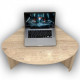 Transformable laptop table Skat Comfy-Home sonoma oak