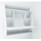 Hanging computer desk AirTable-III Comfy-Home white