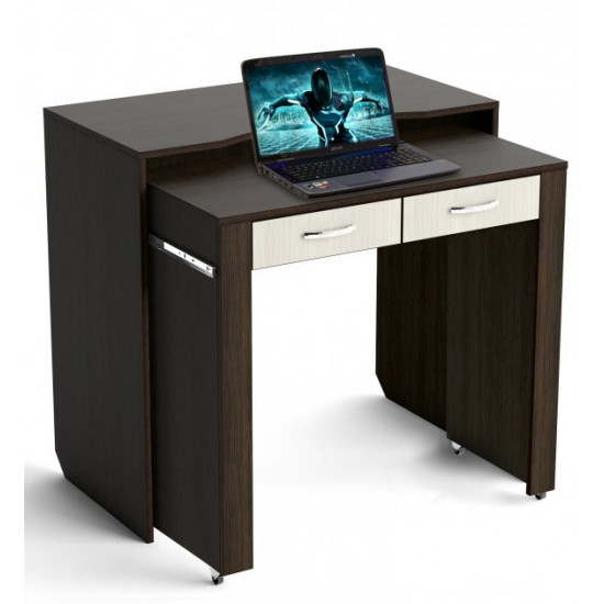 Computer desk Nibiru Comfy-Home wenge+white