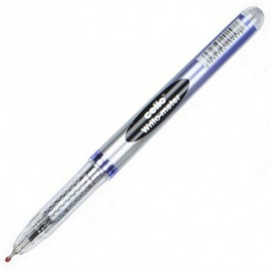 Ballpoint pen Cello WRITOMETER BALL (approx. 10 km) blue