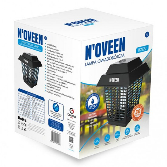  Ловушка для комаров N`oveen IKN-22 IPX4 (до 130 кв. м)