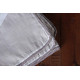 Linen mattress cover (linen fabric) size 100x190 cm, gray