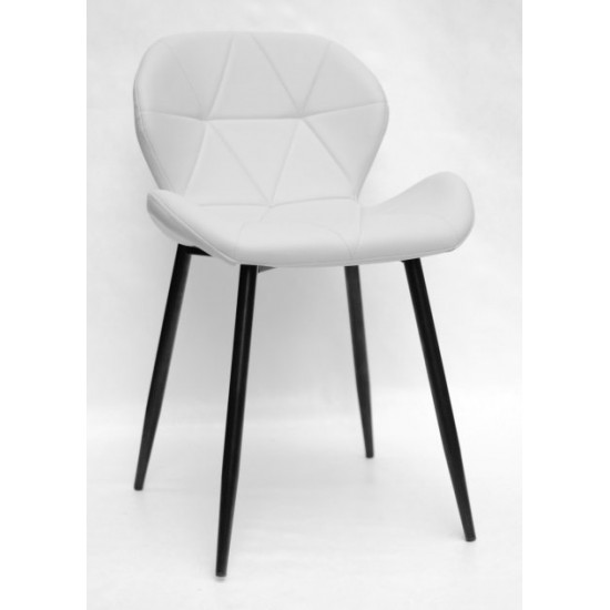 Dining chair Onder Mebli INVAR METAL - BK EK GRAY 10