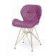 Dining chair Onder Mebli INVAR GD - ML PURPLE 61