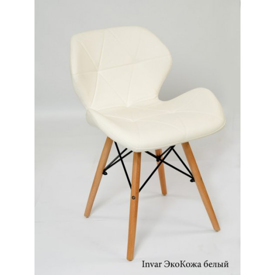 Dining chair Onder Mebli INVAR EK WHITE