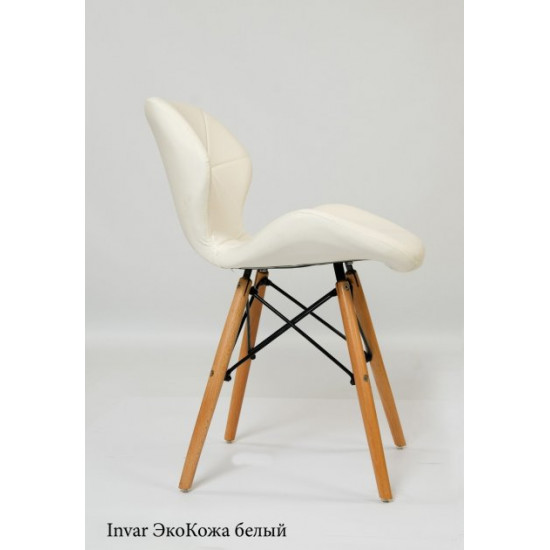 Dining chair Onder Mebli INVAR EK WHITE