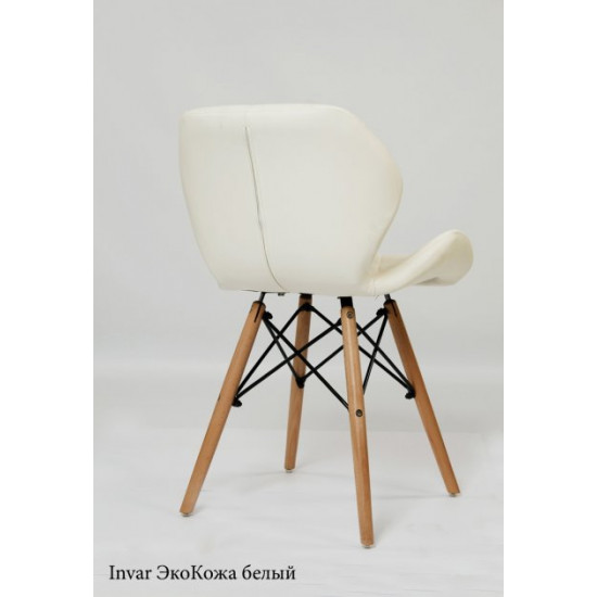 Dining chair Onder Mebli INVAR EK WHITE