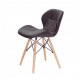 Dining chair Onder Mebli INVAR EK BROWN 80