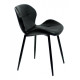 Dining chair Onder Mebli INVAR EK BLACK METAL - BK