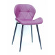 Dining chair Onder Mebli INVAR METAL - BK EK PURPUR 61