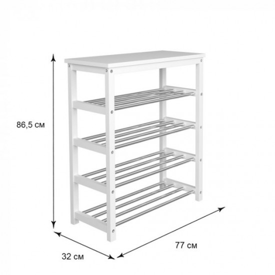 Підставка для взуття Fenster NVD-07 Біла