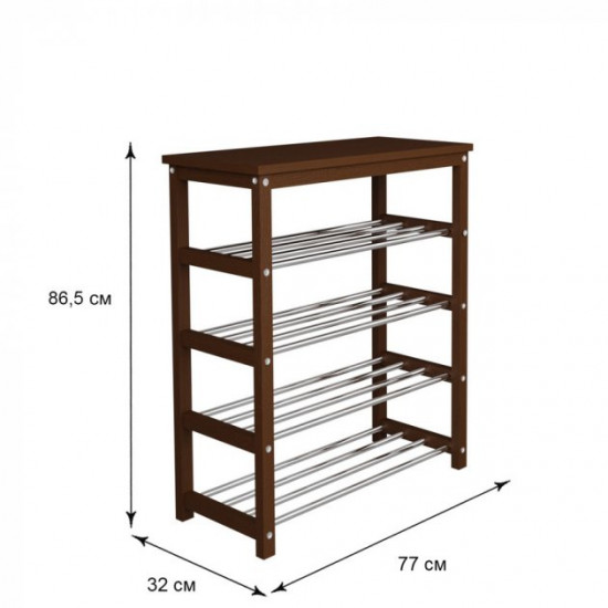 Підставка для взуття Fenster NVD-07 Коричнева
