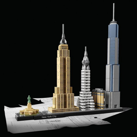  Конструктор LEGO Architecture Архитектура Нью-Йорка (21028)