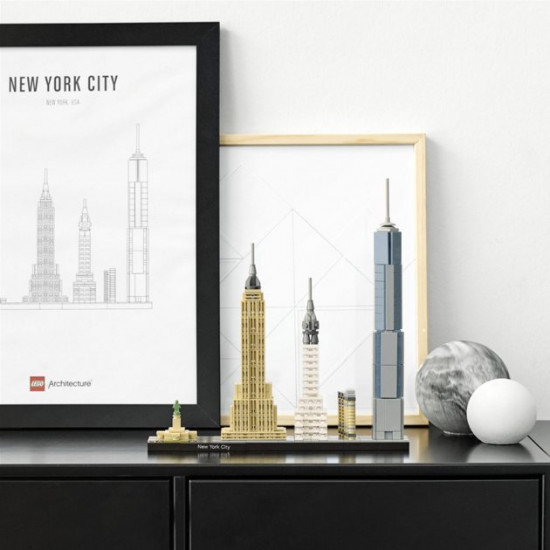  Конструктор LEGO Architecture Архитектура Нью-Йорка (21028)