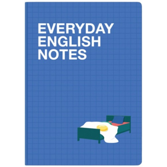 Notebook Gifty Everyday English Notes A5 13 x 19 cm speckled