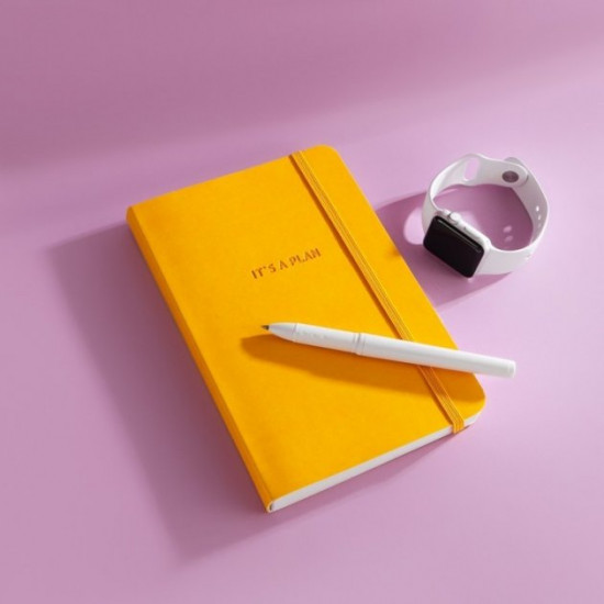 Planner undated It's a plan Yellow