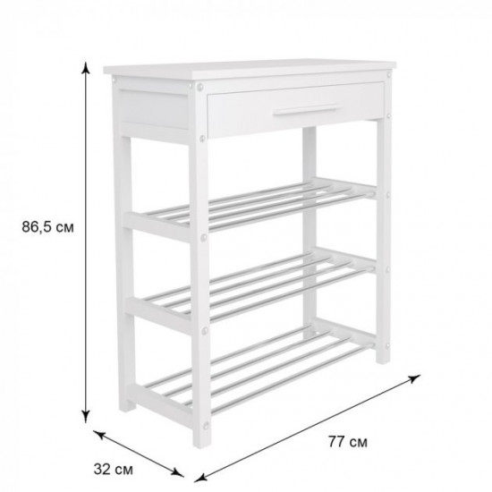 Shoe stand Fenster NVD-10 White 770