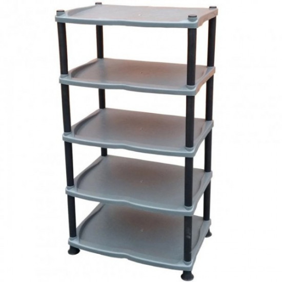 Shoe shelf for 5 tiers Efe plastics Gray (IR01193)