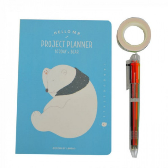 Diary Set Art Bear NB626 (AND002404)