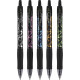 Set of gel pens PILOT G2 Fashion Collection Black automatic (31373)