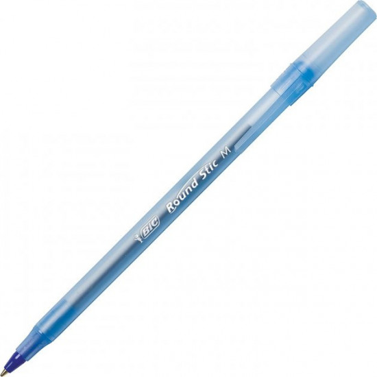 Set of ballpoint pens 240 pcs. BIC Round Stic Xtra Life Oil Blue (GSM240BE)