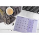 Magnetic calendar for the refrigerator FUN ERA “Lavanda” A4 (30x20 cm) (625)